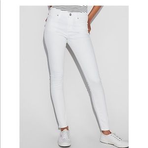 Express White Midrise Legging